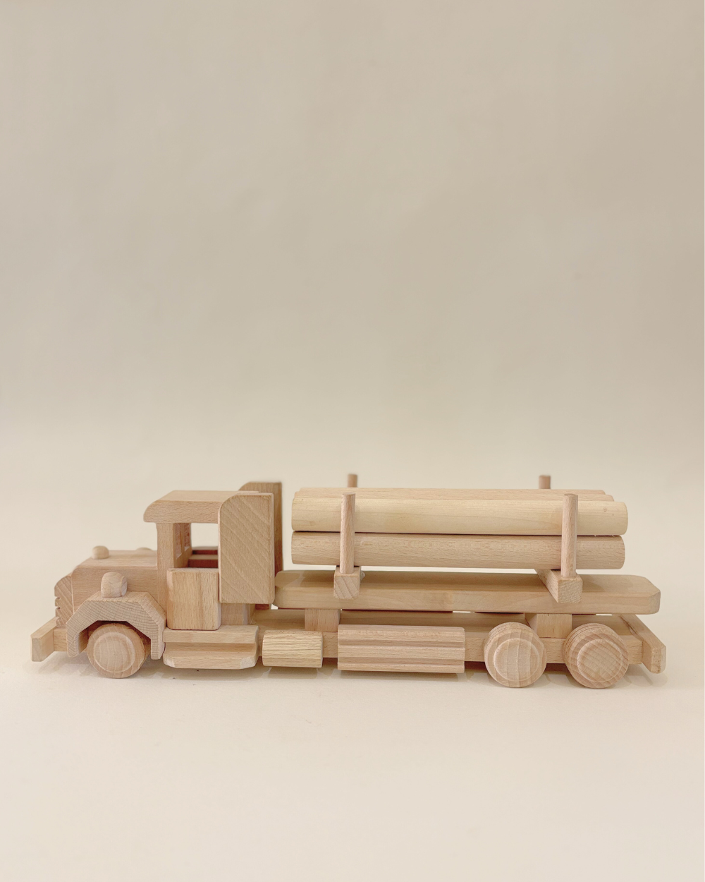Wooden Truck With Logs - Dallas