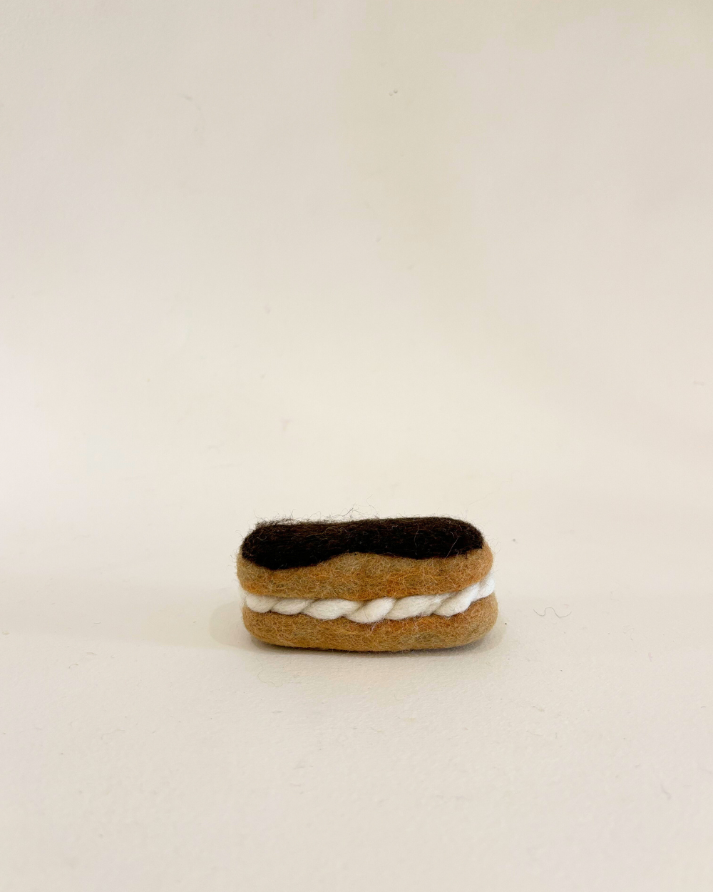 Felt Chocolate Éclair