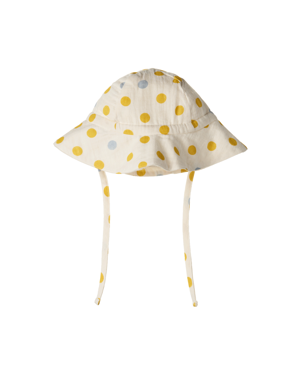 Crinkle Muslin Sunhat - Polka Dot Print