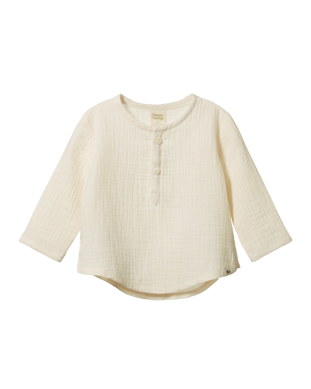 Crinkle Muslin Caravan Shirt - Natural
