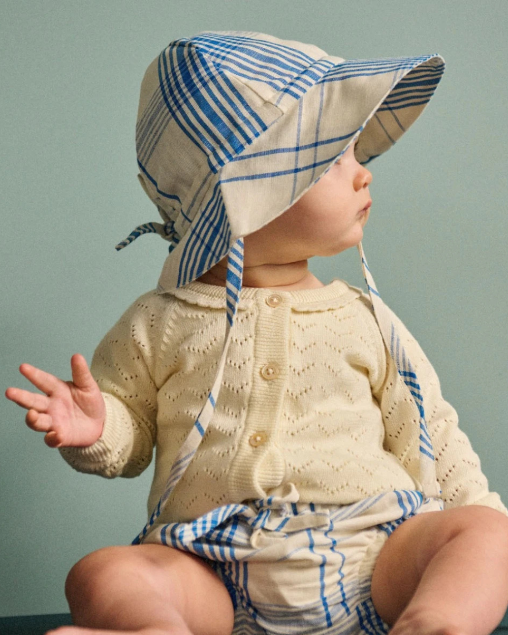 Arie Shorts Linen - Clyde Check