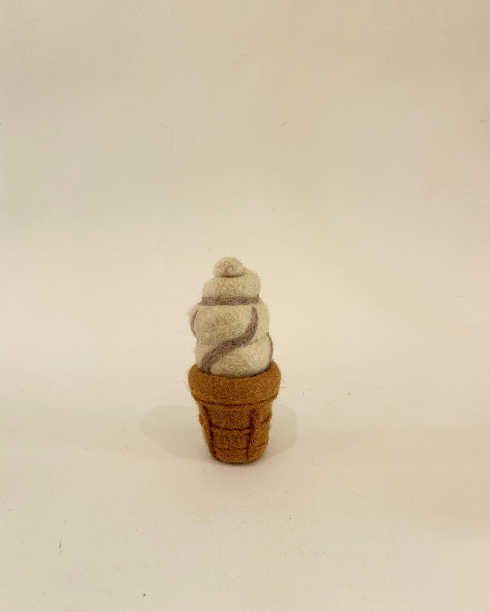 Felt Vanilla Soft Serve Ice Cream