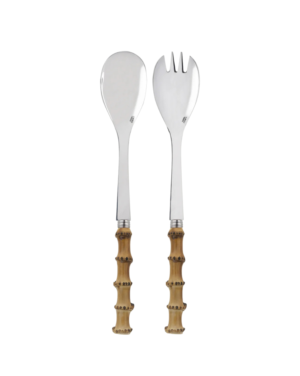 2pc Salad Serving Set - Light Bamboo