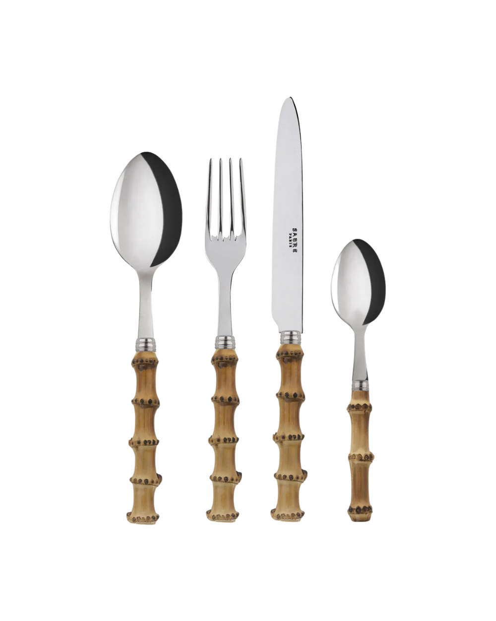 4pc Bistrot Set - Light Bamboo