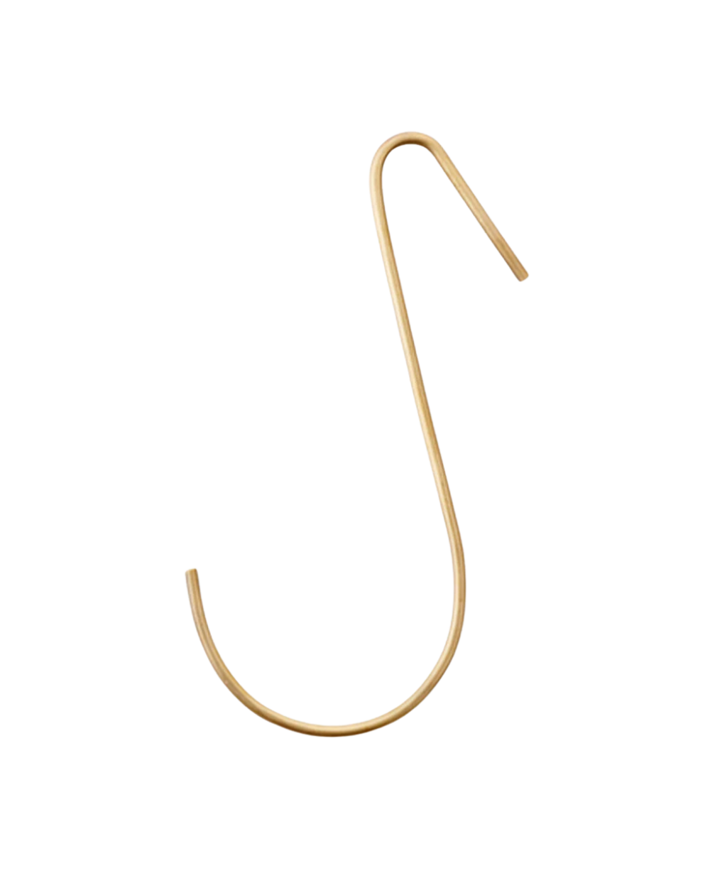 Brass J Hook - Large