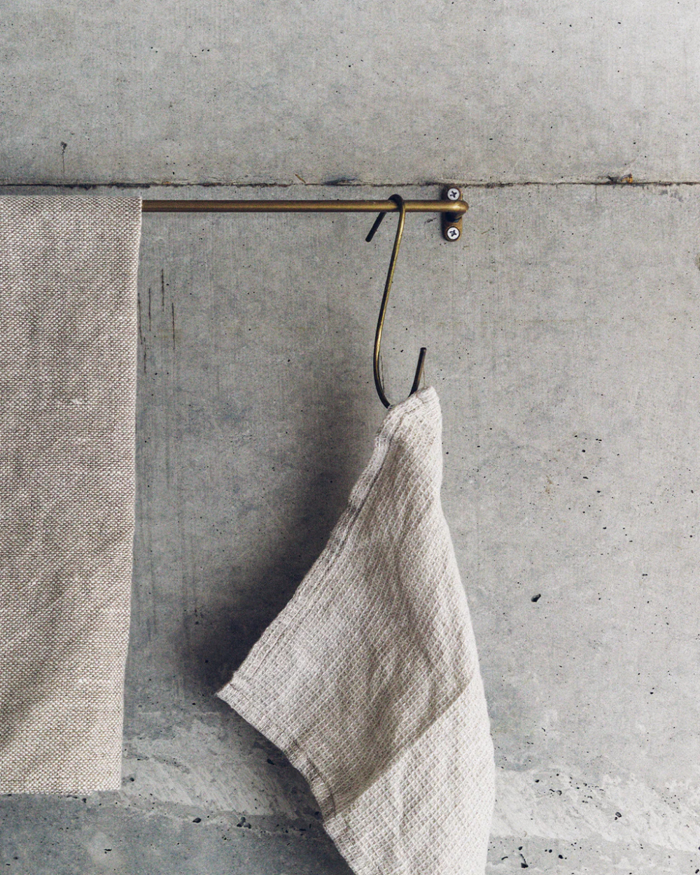 Brass J Hook - Med