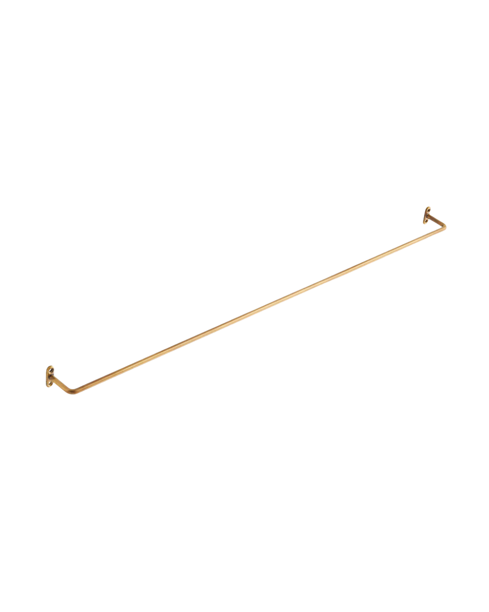 Brass Towel Bar - Med