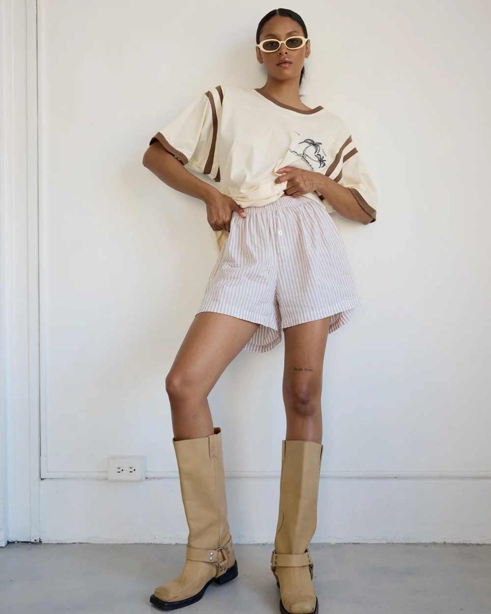 The Stripe Boxer Short -Stripe