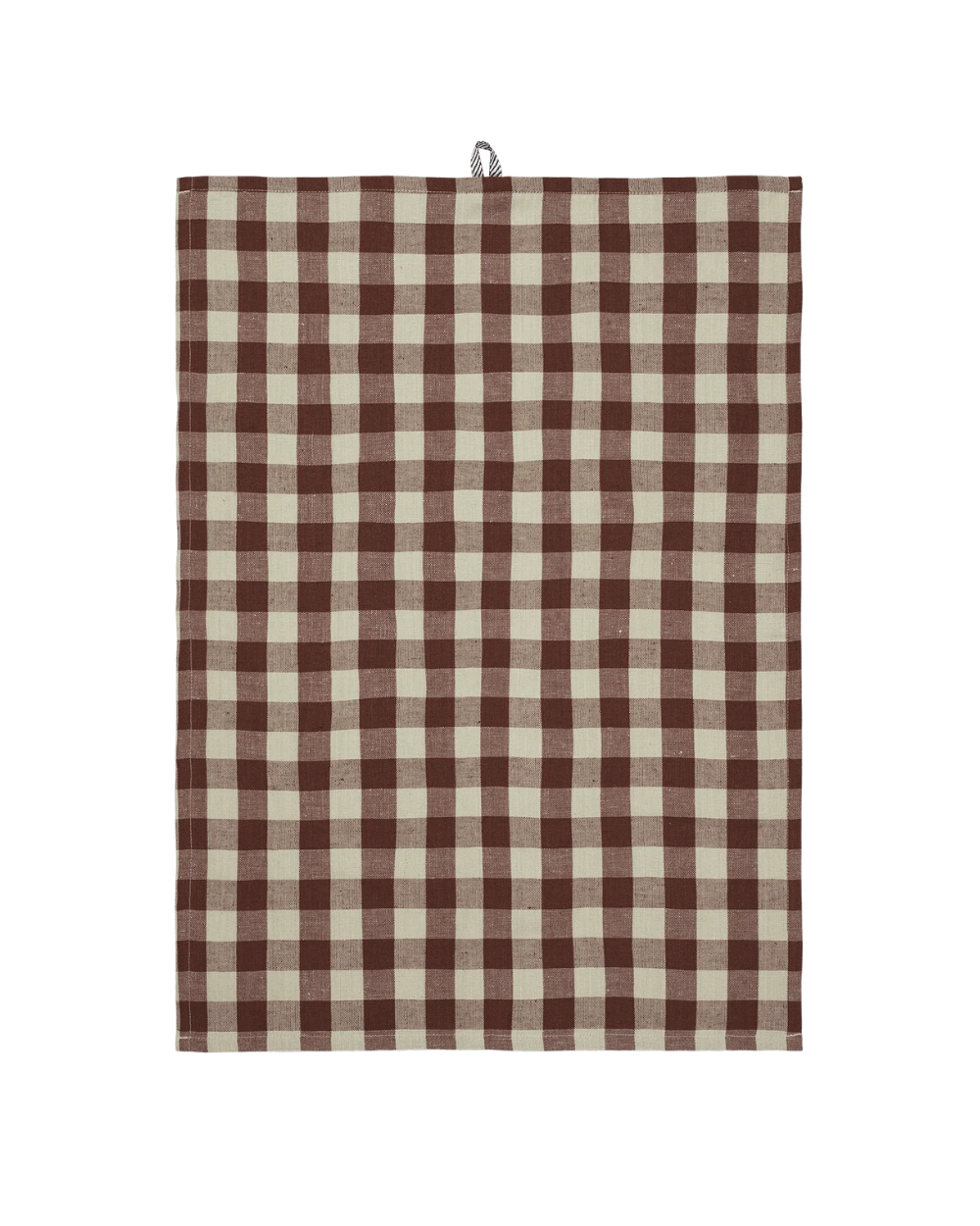 Hale Tea Towel - Cinnamon/Grey Green