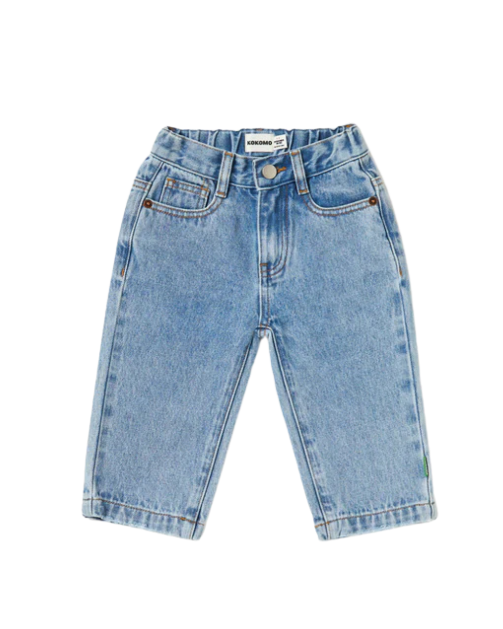 Run With It Jean - Mid Wash