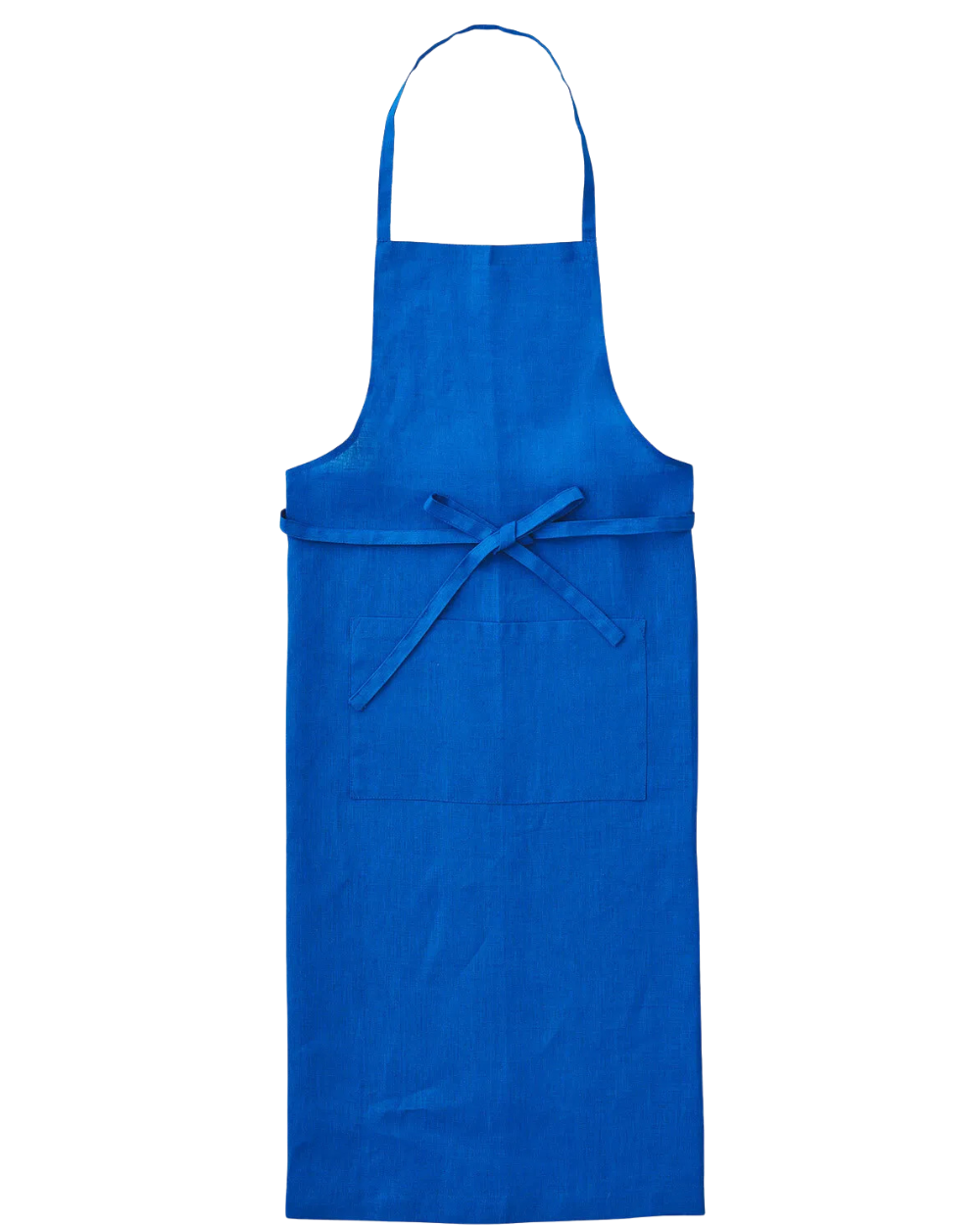 Linen Apron - Bleu Roi