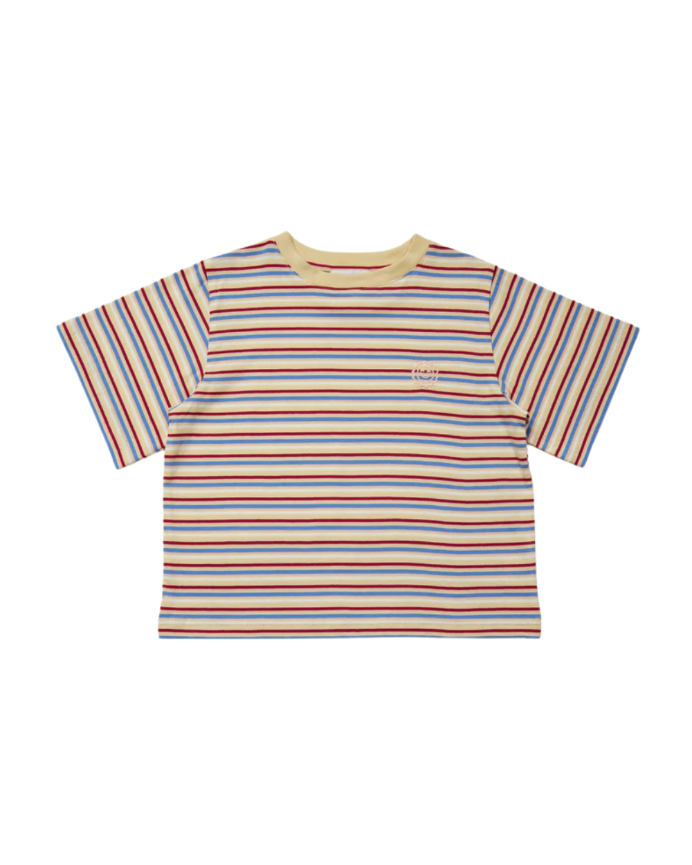 Stripe Sloppy Tee - Holiday Stripe