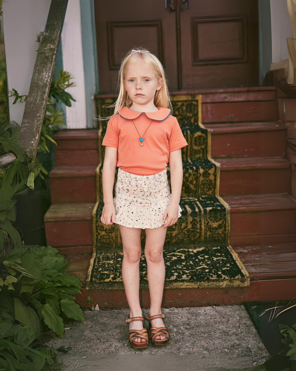 Skating Pond Skirt - Picnic Confetti