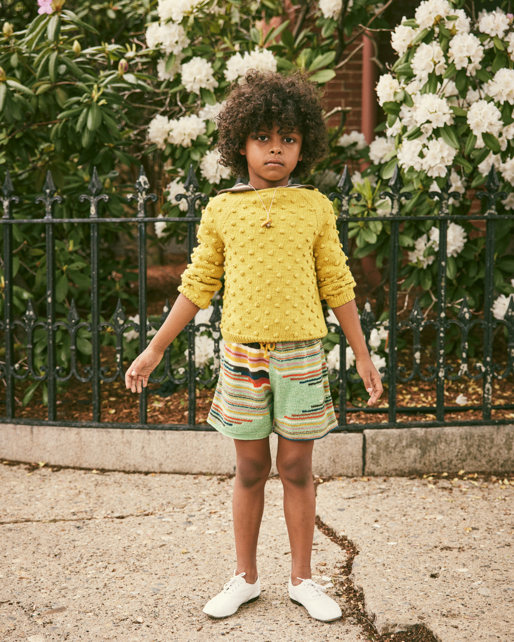 Summer Popcorn Sweater - Wheat