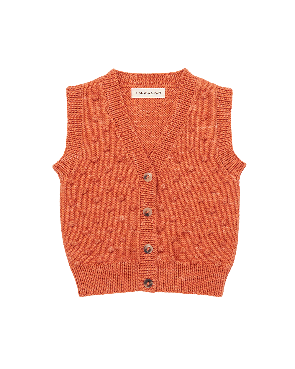 Auggie Popcorn Vest - Gamberetto