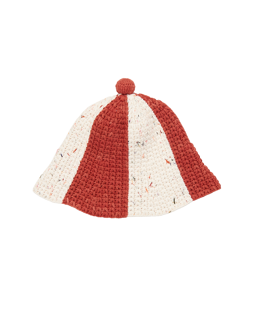 Crochet Tulip Hat - Claystone