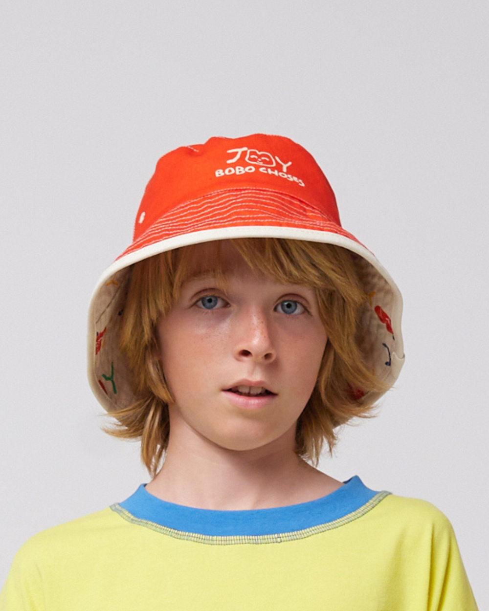 Joyful Face Reversible Hat - Multi