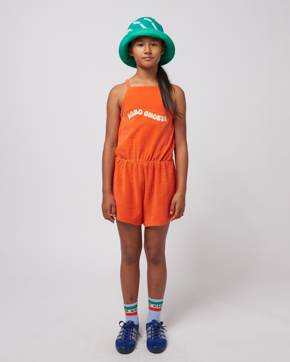 Wavy Bobo Terry Cloth Playsuit