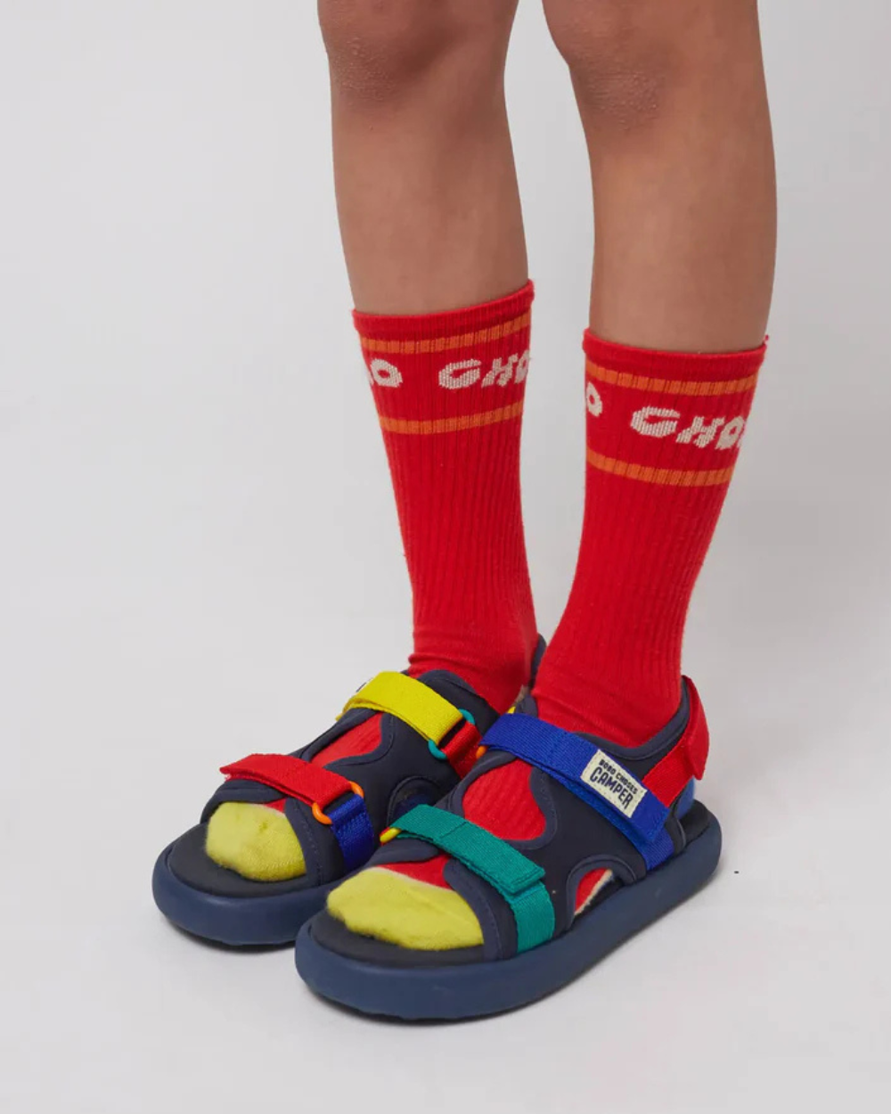 Bobo Choses x Camper Pelotas Colour Block Sandals - Dark Multi