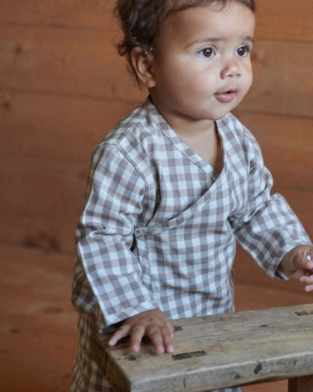 Rumi Kimono Jacket - Cub Check