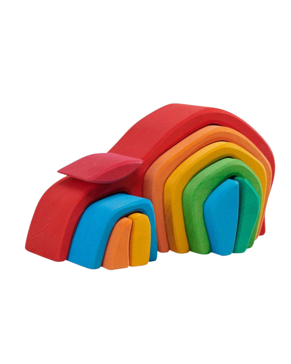 Wooden Blocks - Tunnel House
