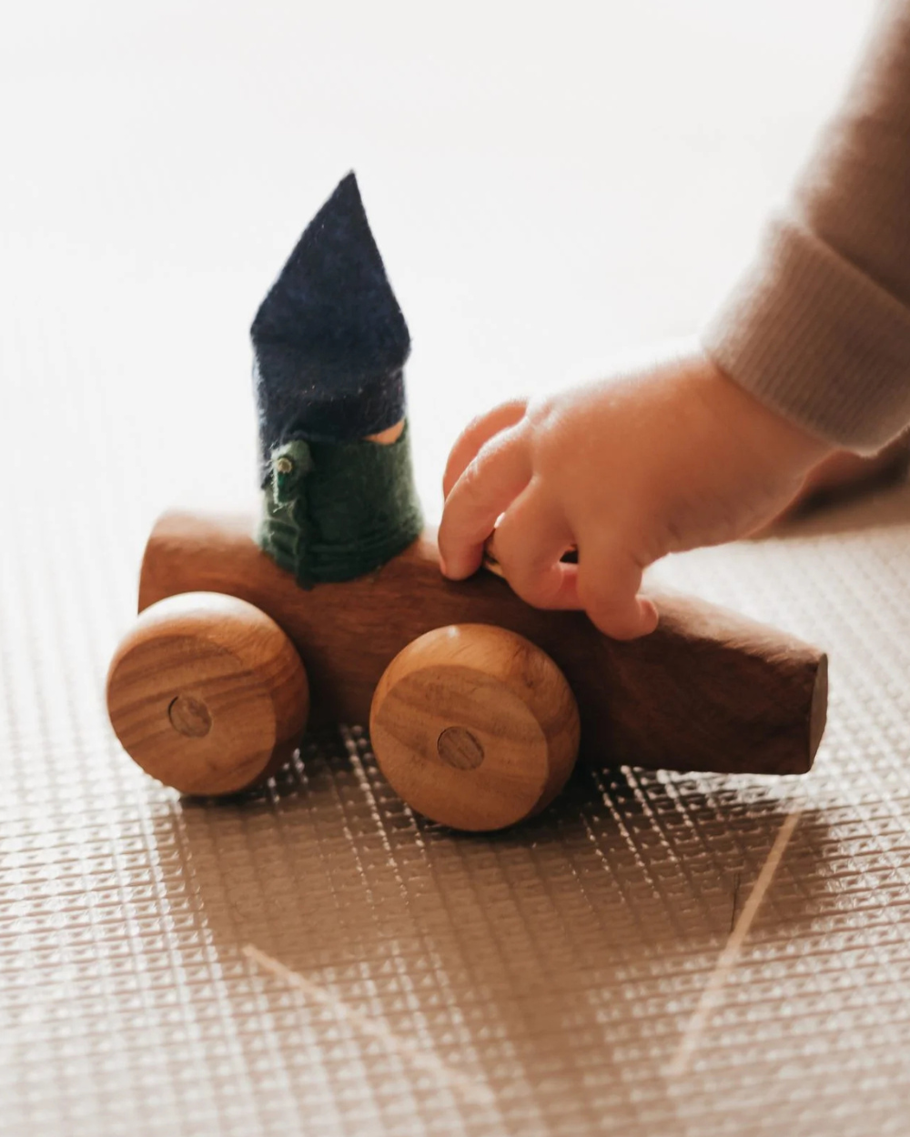 Natural Timber Racing Car