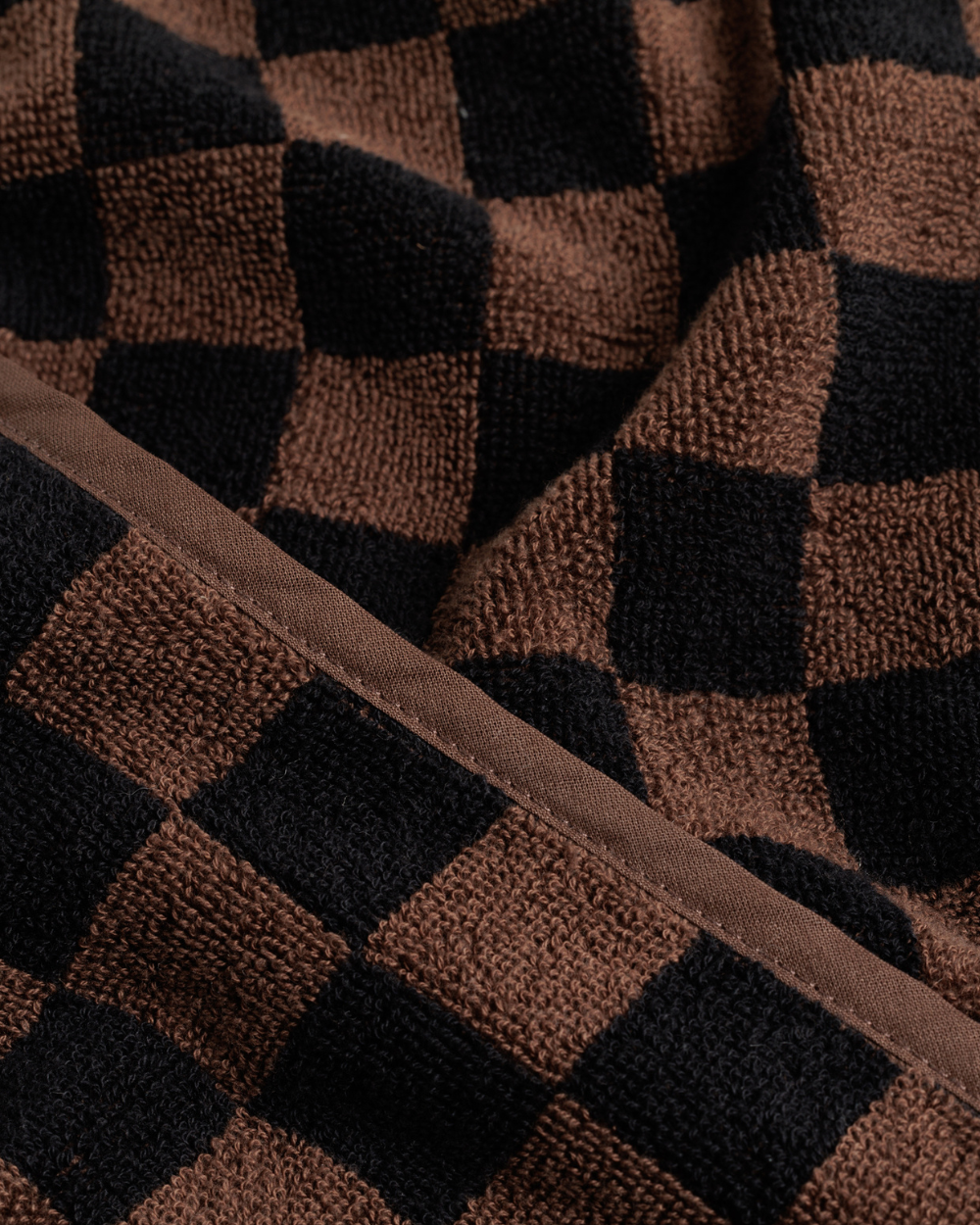 Baby Towelling Set - Tabac & Noir