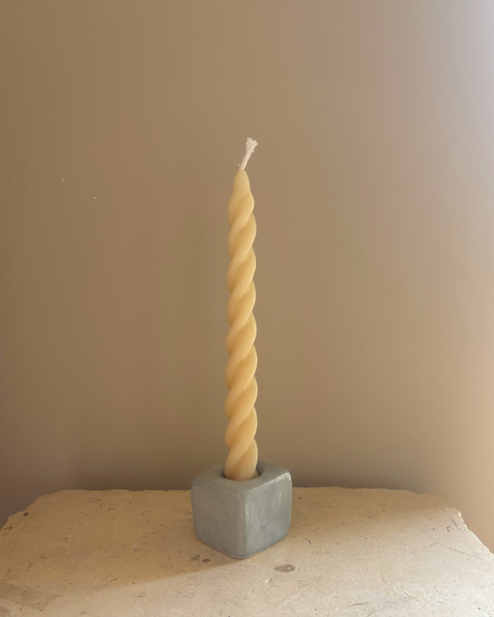 Candle Holder Mini Square - Steel