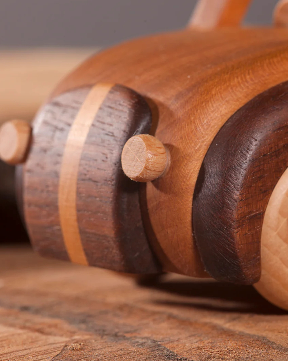 Wooden Police Car - Benjamin