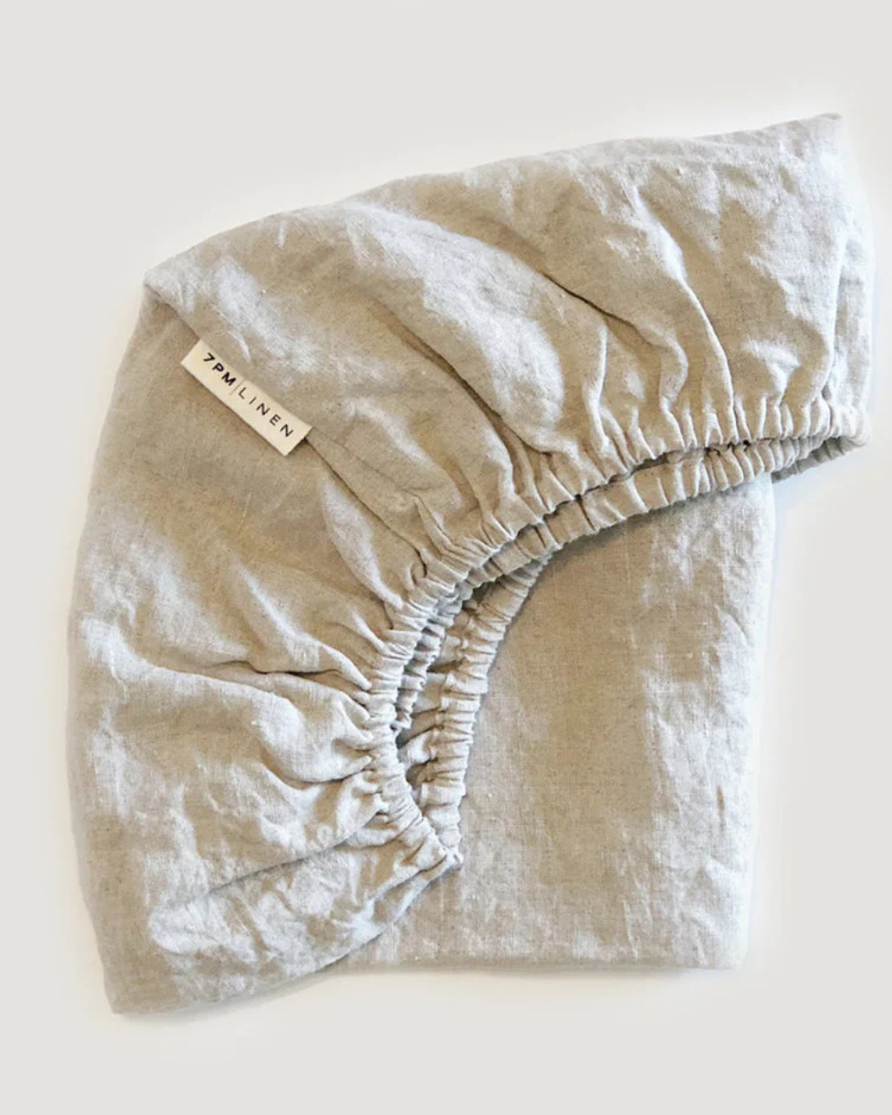 Fitted Single Sheet - Natural