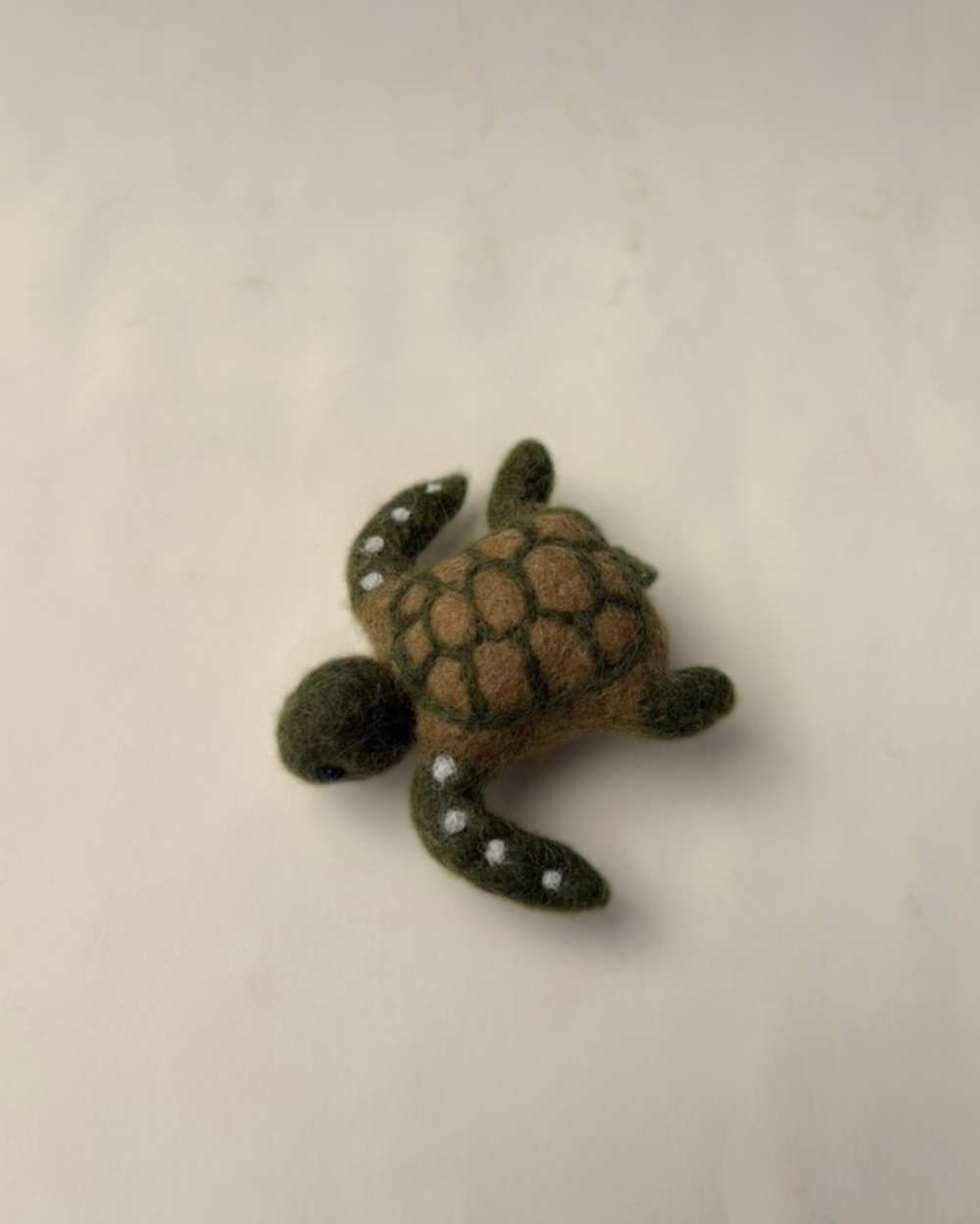 Felt Green Sea Turtle