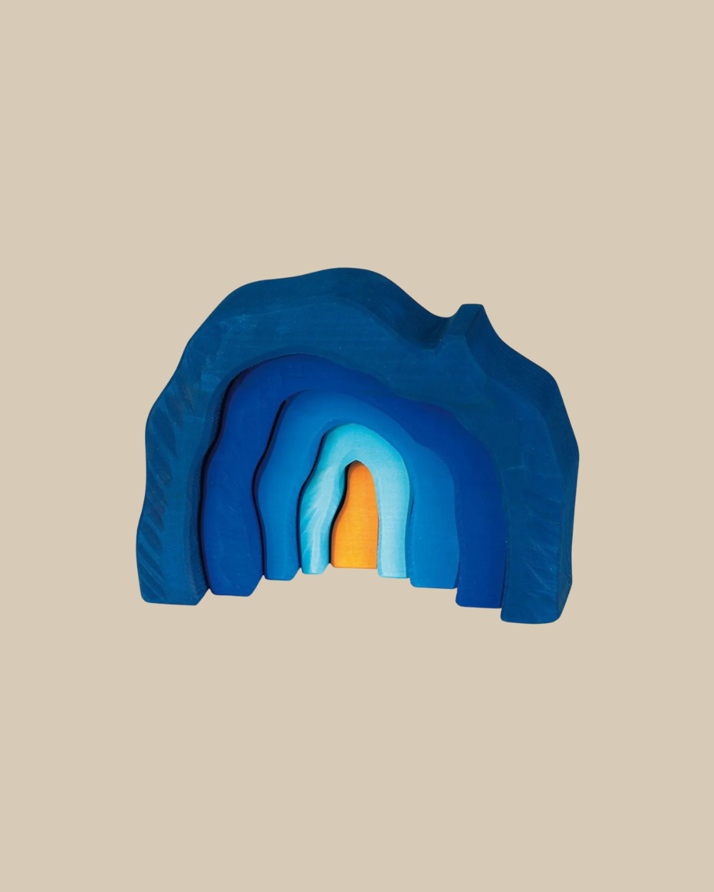 Wooden Grotto Blocks Set - Blue