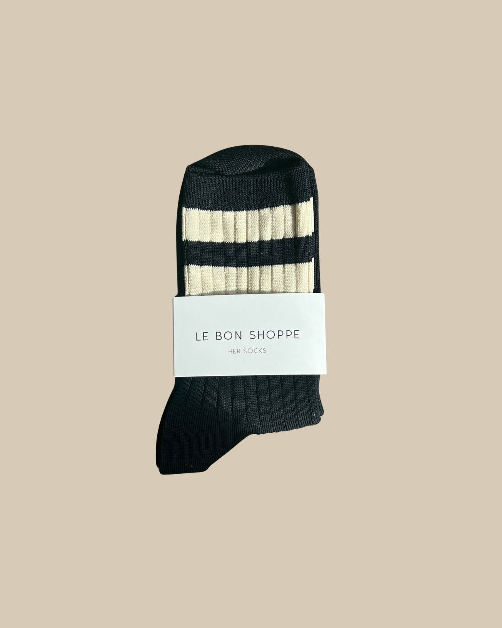 Her Socks - Varsity - Black