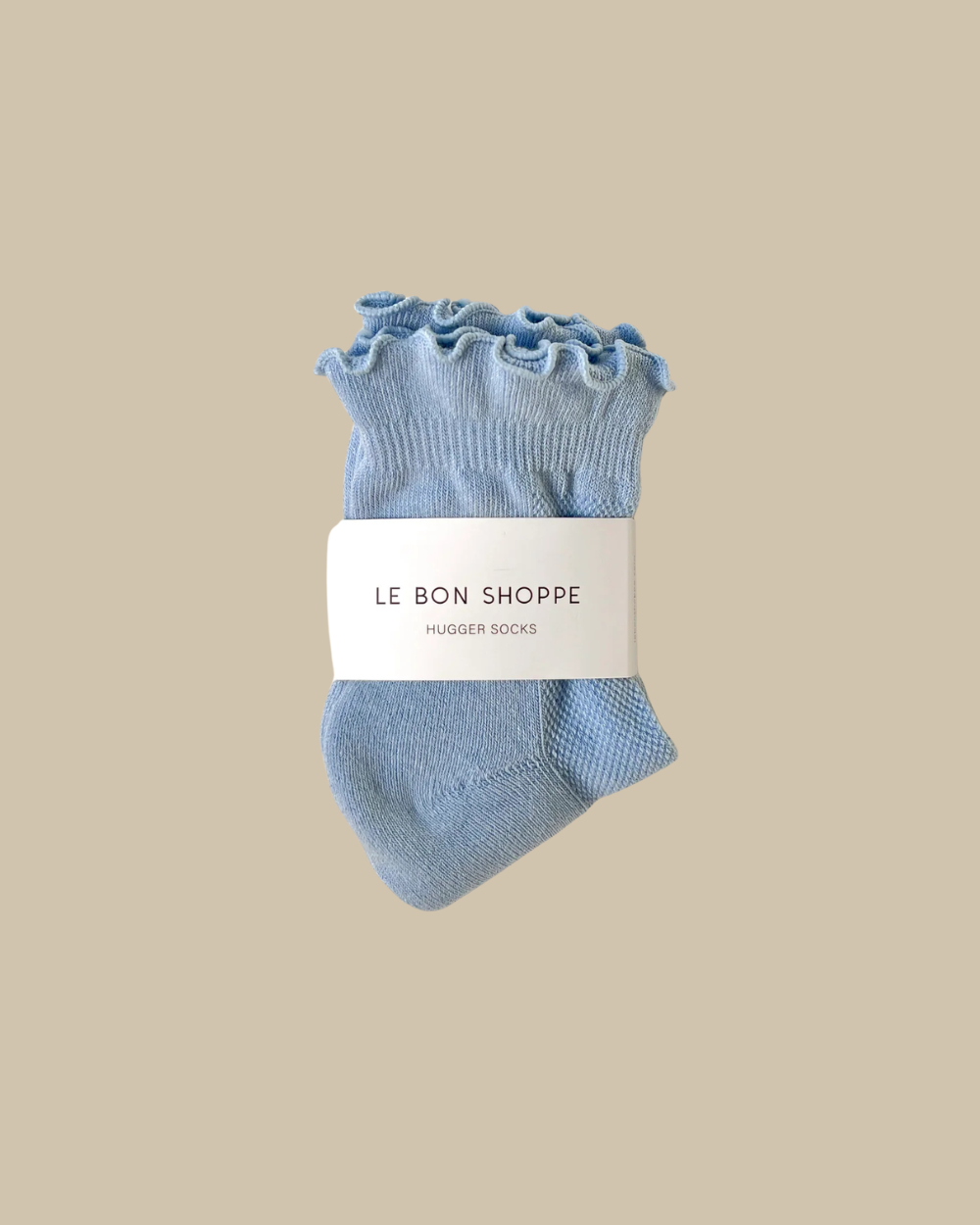 Hugger Socks - Periwinkle/Red