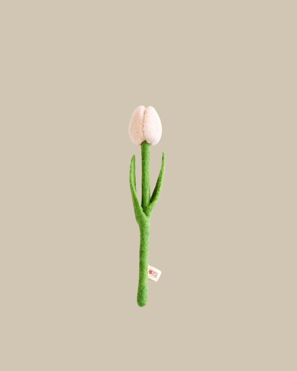 Felt Tulip Flower - Light Pink