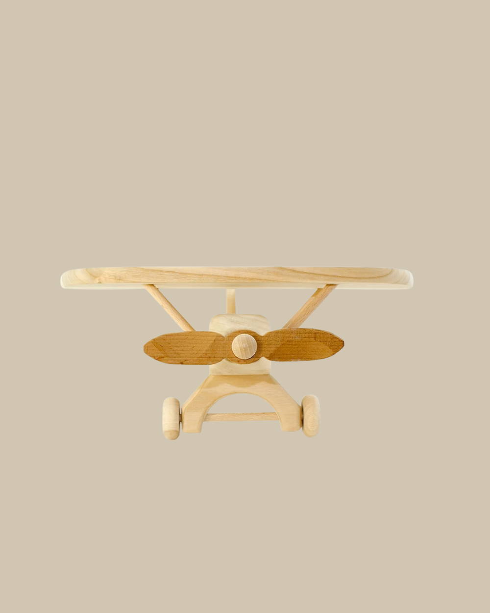 Wooden Propeller Plane - Clifford