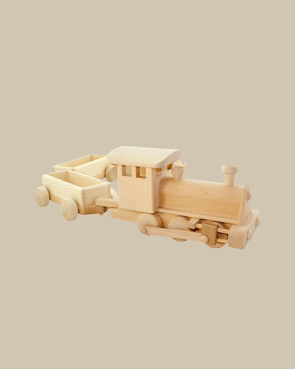 Large Wooden Toy Cargo Train Set - Clementine