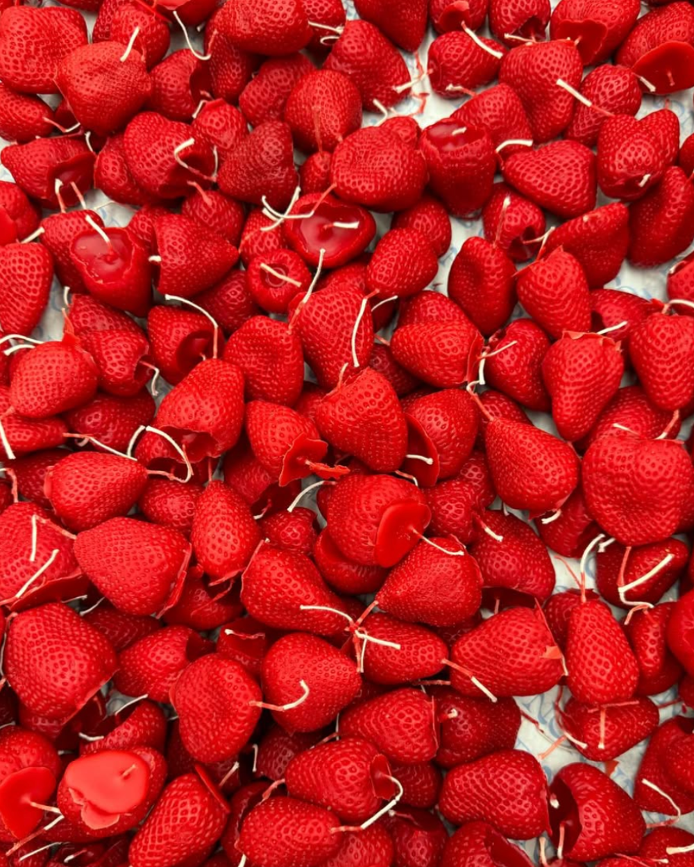 Strawberry Candles