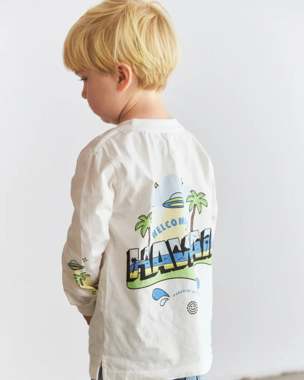 Iceblock Longsleeve - White Visit Hawaii