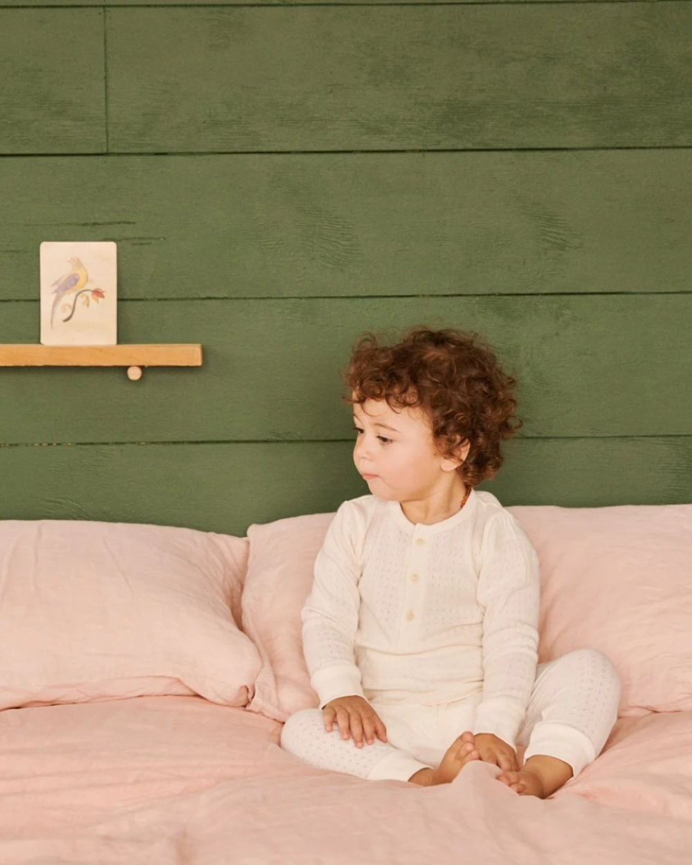 Long Sleeve Pointelle Pajamas