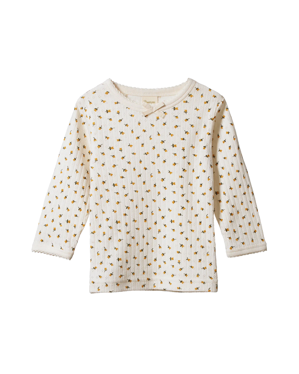 Long Sleeve River Tee - Tulip Print