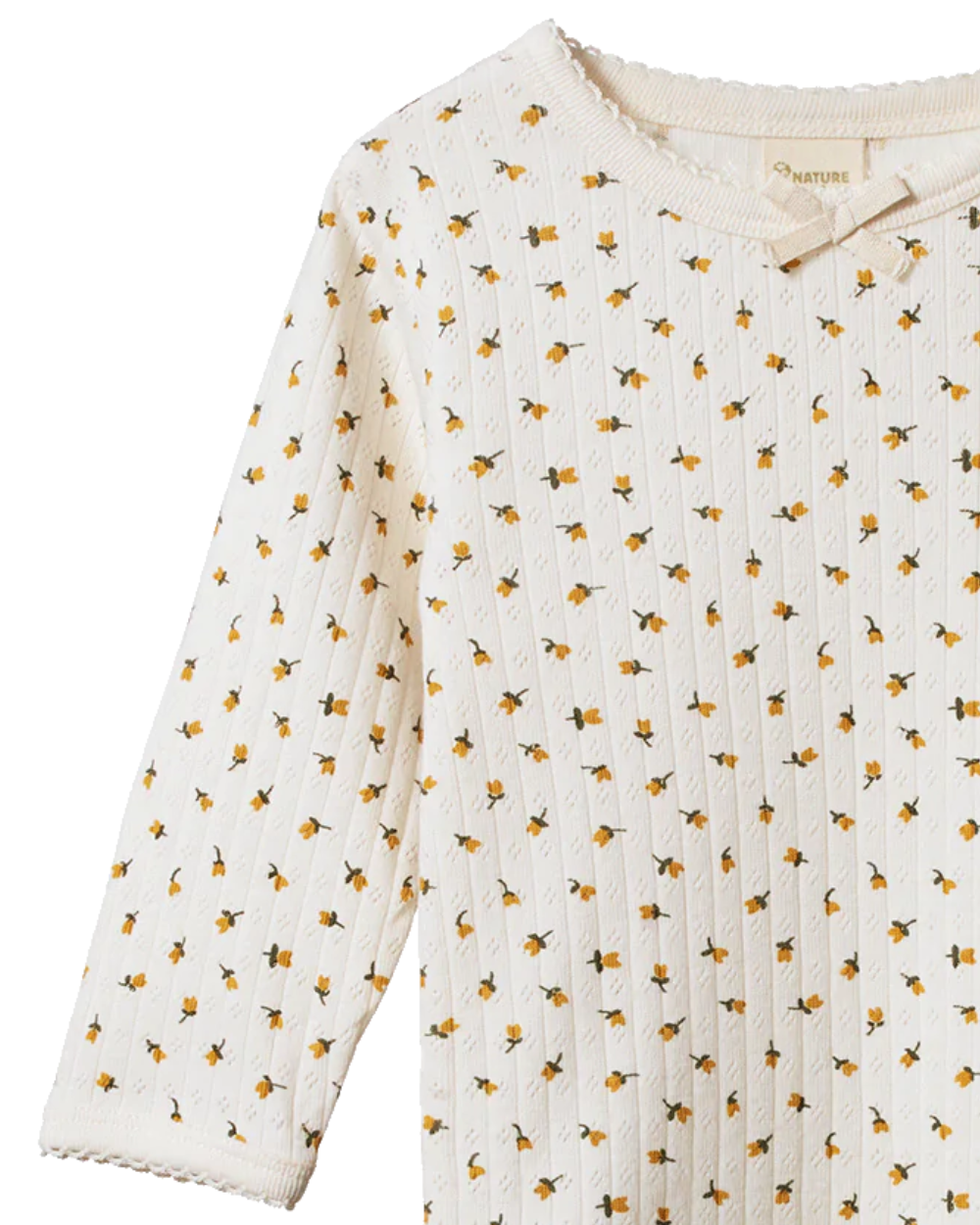 Long Sleeve River Tee - Tulip Print