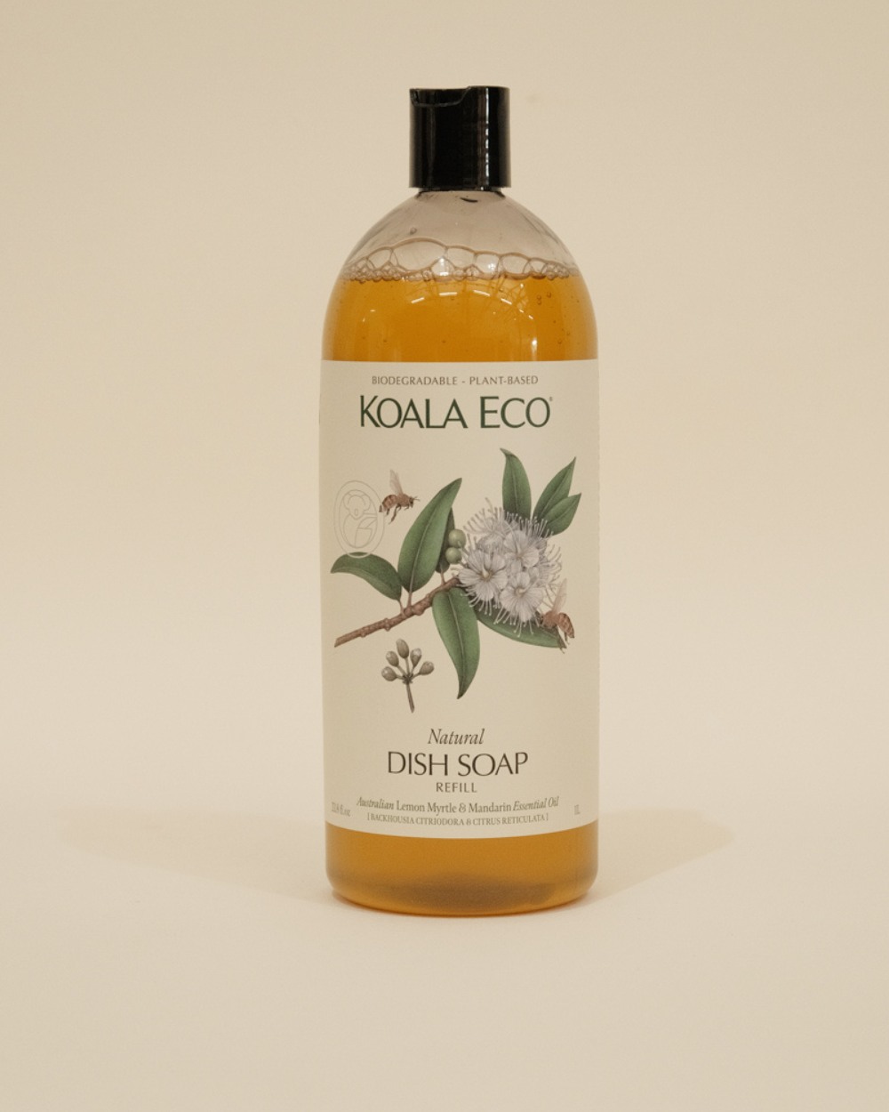 Dish Soap - Lemon Myrtle & Mandarin Essential Oil 1L