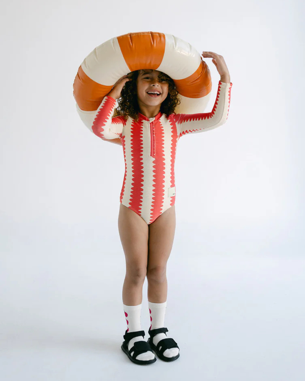 Girls Full Piece Swimsuit - Watermelon Wobble