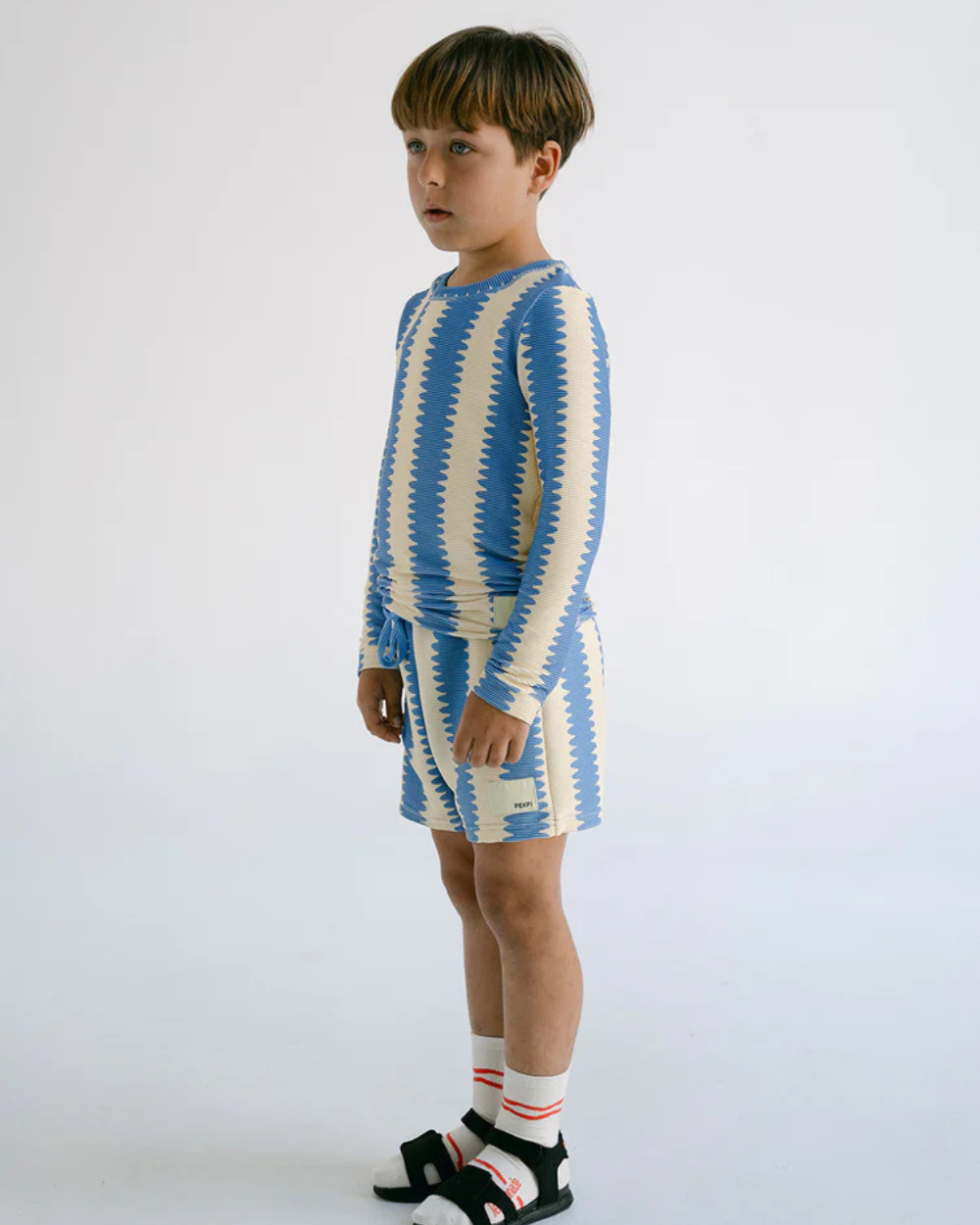 Boys Rashie Top - Blueberry Wobble