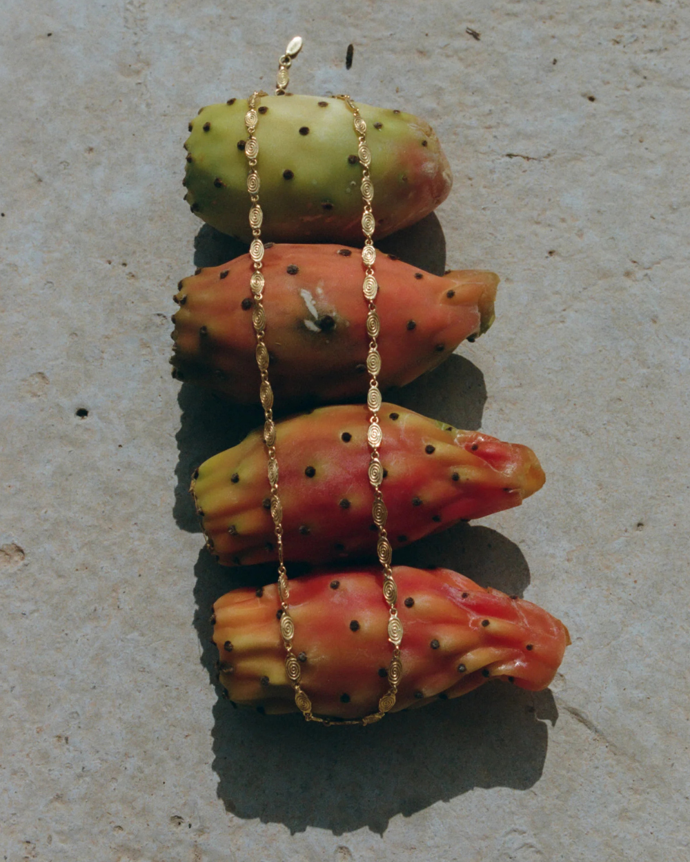 Spiral Chain - Plated 18K Gold