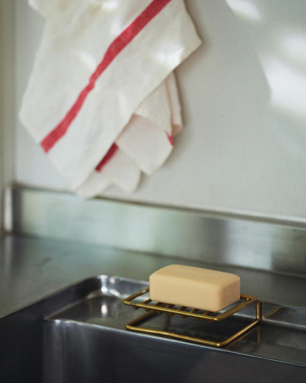 Brass Soap Stand