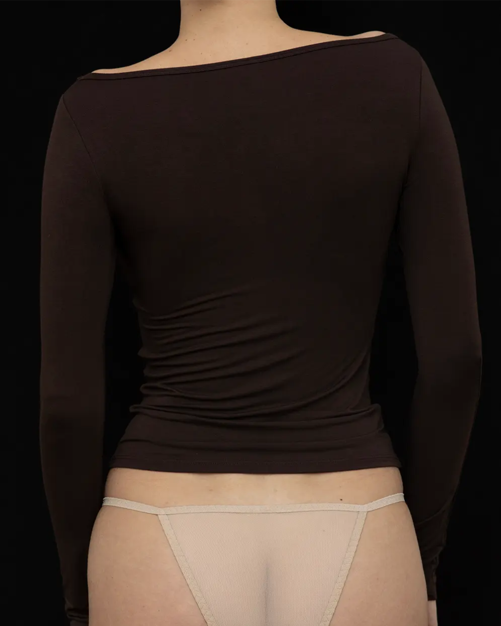Recline Bateau Long Sleeve - Espresso