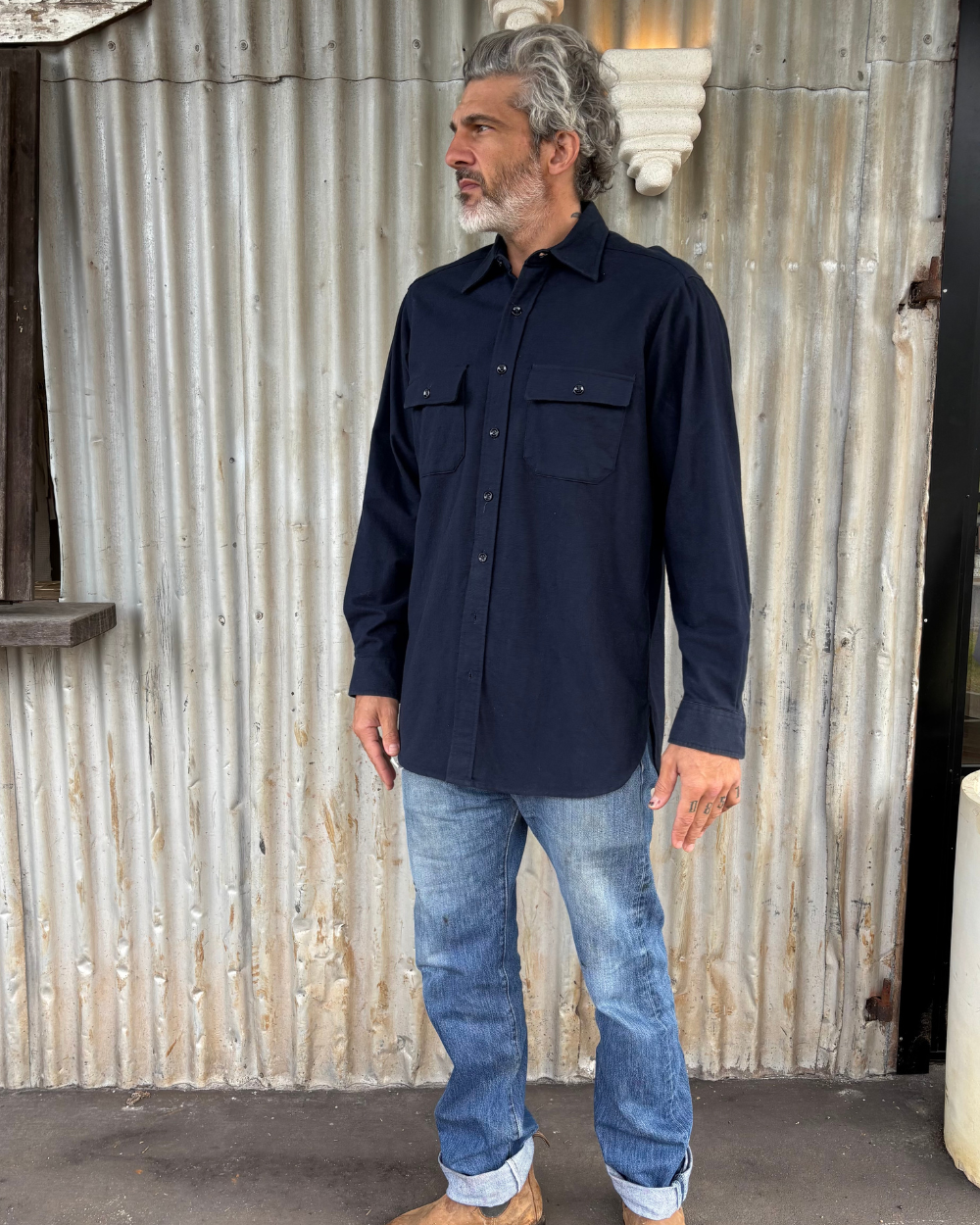 Vintage Longsleeve Maine Shirt