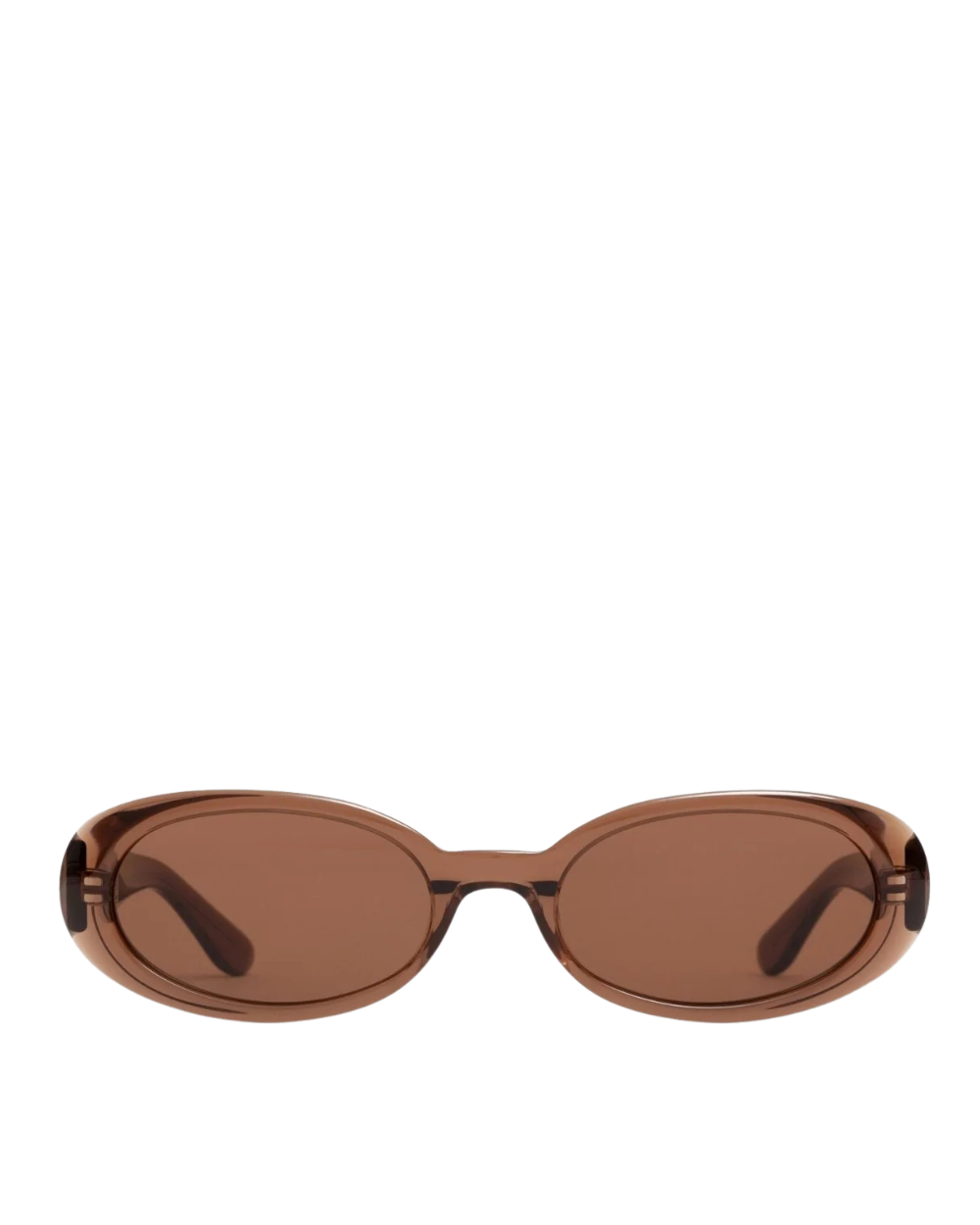 Valentina Sunglasses - Transparent Brown